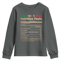 Mexican Dad Youth Sweatshirt Regalo Para Papa Nutrition Facts