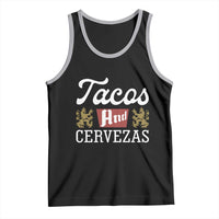 Tacos And Cervezas Tank Top Mexican Food Beer Humor