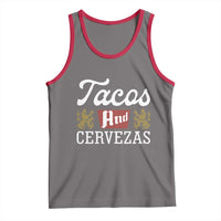 Tacos And Cervezas Tank Top Mexican Food Beer Humor