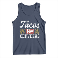 Tacos And Cervezas Tank Top Mexican Food Beer Humor