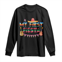 My First Fiesta Long Sleeve Shirt Baby Cinco De Mayo Mexican Fiesta Outfit