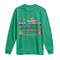 My First Fiesta Long Sleeve Shirt Baby Cinco De Mayo Mexican Fiesta Outfit