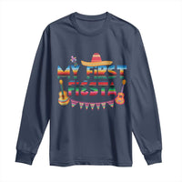 My First Fiesta Long Sleeve Shirt Baby Cinco De Mayo Mexican Fiesta Outfit