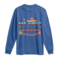 My First Fiesta Long Sleeve Shirt Baby Cinco De Mayo Mexican Fiesta Outfit