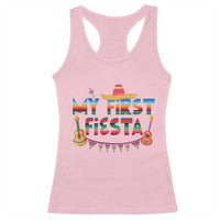 My First Fiesta Racerback Tank Top Baby Cinco De Mayo Mexican Fiesta Outfit
