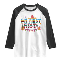 My First Fiesta Raglan Shirt Baby Cinco De Mayo Mexican Fiesta Outfit