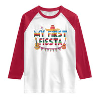 My First Fiesta Raglan Shirt Baby Cinco De Mayo Mexican Fiesta Outfit