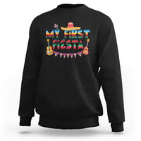 My First Fiesta Sweatshirt Baby Cinco De Mayo Mexican Fiesta Outfit