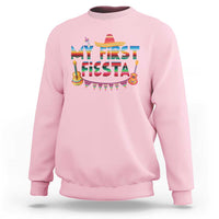 My First Fiesta Sweatshirt Baby Cinco De Mayo Mexican Fiesta Outfit