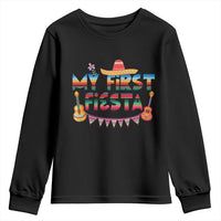 My First Fiesta Youth Sweatshirt Baby Cinco De Mayo Mexican Fiesta Outfit