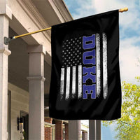 Vintage Duke Name American Flag Garden Flag Retro Sport Basketball Fans