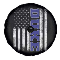 Vintage Duke Name American Flag Spare Tire Cover Retro Sport Basketball Fans