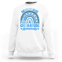 We Wear Blue Child Abuse Prevention Sweatshirt