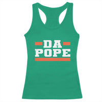 Da Pope Leo XIV Racerback Tank Top From America Chicago