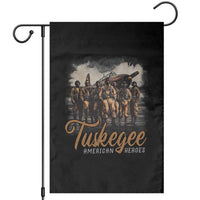 Tuskegee Airmen Garden Flag African American Heroes WW2 Tribute Black History Month - Wonder Print Shop