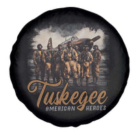 Tuskegee Airmen Spare Tire Cover African American Heroes WW2 Tribute Black History Month - Wonder Print Shop