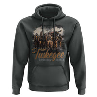 Tuskegee Airmen Hoodie African American Heroes WW2 Tribute Black History Month - Wonder Print Shop