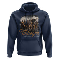 Tuskegee Airmen Hoodie African American Heroes WW2 Tribute Black History Month - Wonder Print Shop
