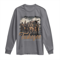 Tuskegee Airmen Long Sleeve Shirt African American Heroes WW2 Tribute Black History Month - Wonder Print Shop