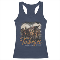 Tuskegee Airmen Racerback Tank Top African American Heroes WW2 Tribute Black History Month - Wonder Print Shop