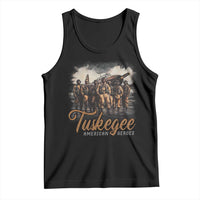 Tuskegee Airmen Tank Top African American Heroes WW2 Tribute Black History Month - Wonder Print Shop
