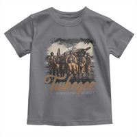 Tuskegee Airmen Toddler T Shirt African American Heroes WW2 Tribute Black History Month - Wonder Print Shop