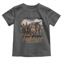 Tuskegee Airmen Toddler T Shirt African American Heroes WW2 Tribute Black History Month - Wonder Print Shop
