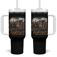 Tuskegee Airmen Tumbler With Handle African American Heroes WW2 Tribute Black History Month - Wonder Print Shop