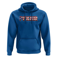 PFKNR Hoodie Vintage Boricua Puerto Rican Flag - Wonder Print Shop