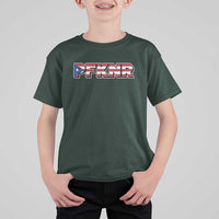PFKNR T Shirt For Kid Vintage Boricua Puerto Rican Flag - Wonder Print Shop