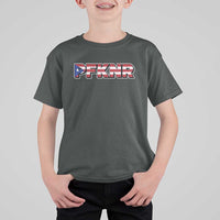 PFKNR T Shirt For Kid Vintage Boricua Puerto Rican Flag - Wonder Print Shop