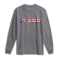 PFKNR Long Sleeve Shirt Vintage Boricua Puerto Rican Flag - Wonder Print Shop