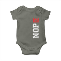 No Kings Baby Onesie In America Protest - Wonder Print Shop