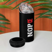 No Kings 4 in 1 Can Cooler Tumbler In America Protest - Wonder Print Shop