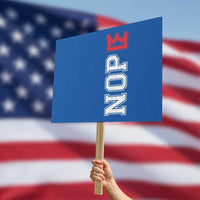 No Kings Protest Sign In America Protest - Wonder Print Shop