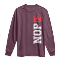 No Kings Long Sleeve Shirt In America Protest - Wonder Print Shop