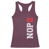 No Kings Racerback Tank Top In America Protest - Wonder Print Shop