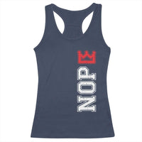 No Kings Racerback Tank Top In America Protest - Wonder Print Shop