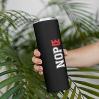 No Kings Skinny Tumbler In America Protest - Wonder Print Shop