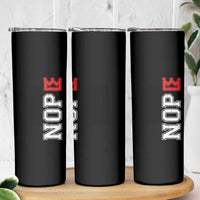 No Kings Skinny Tumbler In America Protest - Wonder Print Shop