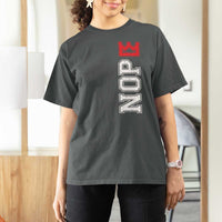 No Kings T Shirt For Women In America Protest - Wonder Print Shop