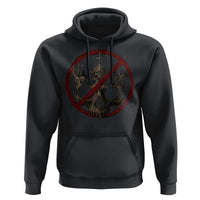 No Kings in America Hoodie Skull Crown Nope Kings - Wonder Print Shop