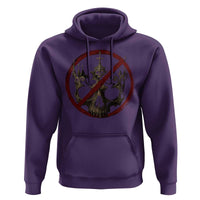 No Kings in America Hoodie Skull Crown Nope Kings - Wonder Print Shop