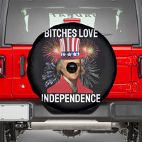 Bitches Love Independence Spare Tire Cover Thomas Jefferson Funny 4th Of July - Wonder Print Shop
