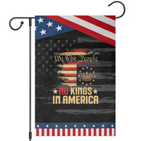 No Kings in America Garden Flag Vintage Old American Flag Patriotic 1776 We The People