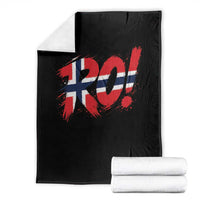 Ro Norway Viking Norwegian Flag Nordic Pride Throw Blanket