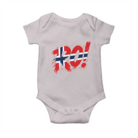 Ro Norway Viking Norwegian Flag Nordic Pride Baby Onesie