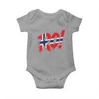 Ro Norway Viking Norwegian Flag Nordic Pride Baby Onesie