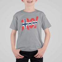Ro Norway Viking Norwegian Flag Nordic Pride T Shirt For Kid
