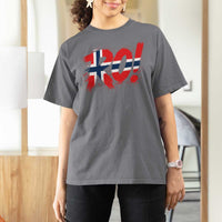 Ro Norway Viking Norwegian Flag Nordic Pride T Shirt For Women